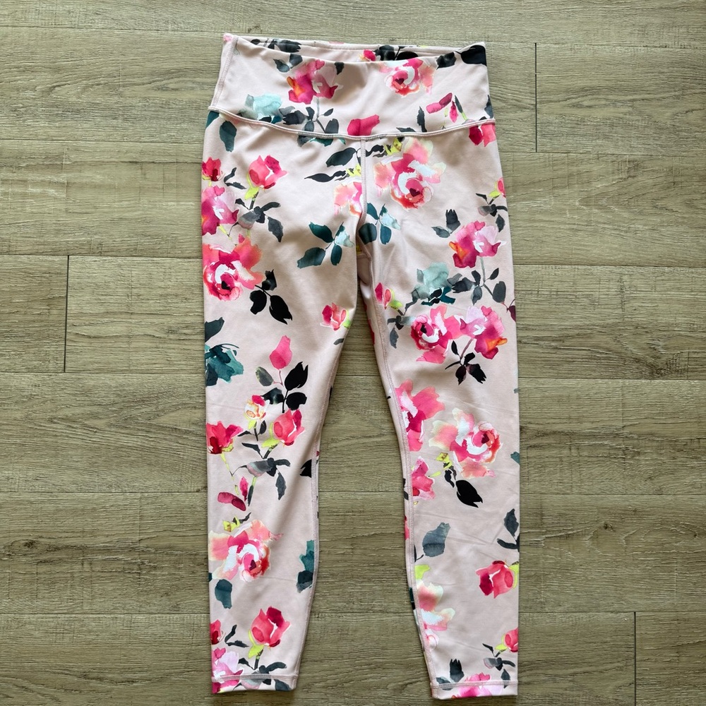 Athleta Floral Elation 7/8 Leggings